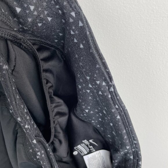 Nike Black Triangle Dri-Fit Lined Running Shorts - Size S - Picture 5 of 5